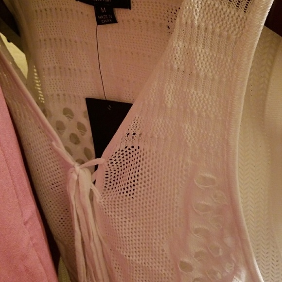 Sexy Knit Bodysuit in White NWT - Picture 4 of 4